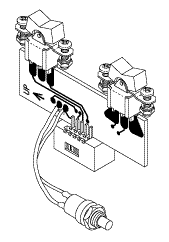 A-DEC REPLACEMENT SWITCH ASSY (ROCKERS RT)