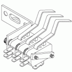 A-DEC REPLACEMENT SWITCH ASSY (TILT LIMIT)