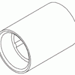A-DEC REPLACEMENT SLEEVE CLAMP (1/4")