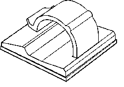 ELECTRICAL REPLACEMENT CORD CLIP