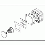 VARIOUS EQUIPMENT REPLACEMENT WHITE VALVE BODY REPAIR KIT