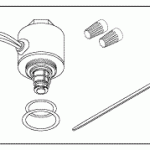 A-DEC REPLACEMENT SOLENOID VALVE REPAIR KIT
