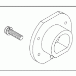 A-DEC REPLACEMENT MOUNT PLATE (NOSEPIECE)