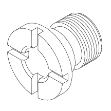 A-DEC REPLACEMENT SCREW (TENSION ADJ. LEFT)