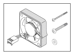 DRAGER • HILL-ROM • AIR SHIELDS REPLACEMENT FAN ASSY (SENSOR MODULE)