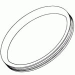 DRAGER • HILL-ROM • AIR SHIELDS REPLACEMENT ACCESS DOOR GASKET