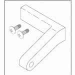 DRAGER • HILL-ROM • AIR SHIELDS REPLACEMENT HINGE (ACCESS PANEL) FRONT RIGHT
