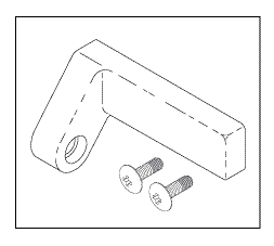 DRAGER • HILL-ROM • AIR SHIELDS REPLACEMENT HINGE (ACCESS PANEL) REAR RIGHT