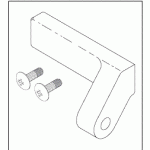 DRAGER • HILL-ROM • AIR SHIELDS REPLACEMENT HINGE (ACCESS PANEL) REAR LEFT