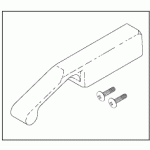 DRAGER • HILL-ROM • AIR SHIELDS REPLACEMENT HINGE (HOOD) FRONT RIGHT