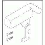 DRAGER • HILL-ROM • AIR SHIELDS REPLACEMENT HINGE (HOOD) REAR RIGHT