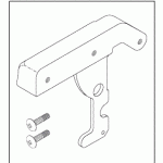 DRAGER • HILL-ROM • AIR SHIELDS REPLACEMENT HINGE (HOOD) REAR LEFT