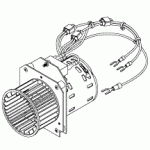 DRAGER • HILL-ROM • AIR SHIELDS REPLACEMENT MOTOR KIT (115 VAC)
