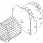 DRAGER • HILL-ROM • AIR SHIELDS REPLACEMENT MOTOR KIT (220/240VAC)