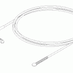 DRAGER • HILL-ROM • AIR SHIELDS REPLACEMENT SKIN TEMPERATURE PROBE (Reusable)