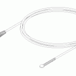 DRAGER • HILL-ROM • AIR SHIELDS REPLACEMENT SKIN TEMPERATURE PROBE (Reusable)