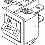 DRAGER • HILL-ROM • AIR SHIELDS REPLACEMENT ROCKER SWITCH