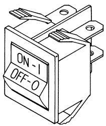 DRAGER • HILL-ROM • AIR SHIELDS REPLACEMENT ROCKER SWITCH