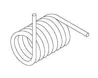 DRAGER • HILL-ROM • AIR SHIELDS REPLACEMENT SPRING (TORSION)