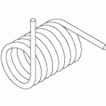 DRAGER • HILL-ROM • AIR SHIELDS REPLACEMENT SPRING (TORSION)