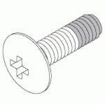 DRAGER • HILL-ROM • AIR SHIELDS REPLACEMENT SCREW (1/4-20 x 1/2)