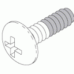 DRAGER • HILL-ROM • AIR SHIELDS REPLACEMENT SCREW (#6-32 x 7/16)