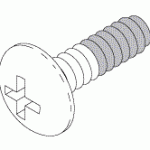 DRAGER • HILL-ROM • AIR SHIELDS REPLACEMENT SCREW (#6-32 x 5/8)