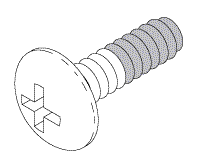 DRAGER • HILL-ROM • AIR SHIELDS REPLACEMENT SCREW (#6-32 x 5/8)