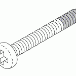 DRAGER • HILL-ROM • AIR SHIELDS REPLACEMENT SCREW (#6-32 x 15/16)