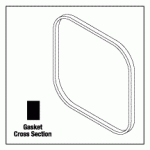 AMSCO/STERIS® REPLACEMENT DOOR GASKET