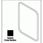 AMSCO/STERIS® REPLACEMENT DOOR GASKET