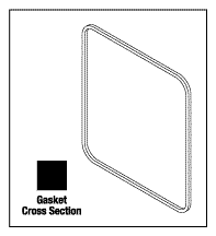 AMSCO/STERIS® REPLACEMENT DOOR GASKET 1 AMSCO/STERIS® REPLACEMENT DOOR GASKET