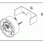 AMSCO/STERIS® REPLACEMENT PRESSURE/VACUUM GAUGE (CHAMBER), WATER PRESSURE GAUGE