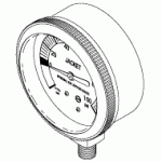 AMSCO/STERIS® REPLACEMENT PRESSURE GAUGE (JACKET)