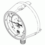 AMSCO/STERIS® REPLACEMENT PRESSURE GAUGE (CHAMBER)