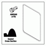 AMSCO/STERIS® REPLACEMENT DOOR GASKET KIT