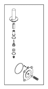 AMSCO/STERIS® REPLACEMENT SOLENOID VALVE REPAIR KIT FOR 1-1/4” PORT VALVES