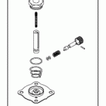 GETINGE/CASTLE REPLACEMENT SOLENOID VALVE REPAIR KIT FOR 3/4” PORT VALVES