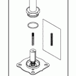 GETINGE/CASTLE REPLACEMENT SOLENOID VALVE REPAIR KIT FOR 3/8” PORT VALVES