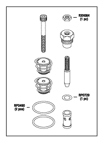 AMSCO/STERIS® REPLACEMENT CHECK VALVE & FLOW CONTROL KIT