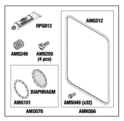 AMSCO/STERIS® REPLACEMENT PM PACK (DOOR, 24" X 36")