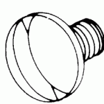 AMSCO/STERIS® REPLACEMENT SCREW (1/4-20 x 1/4" SLOT RD. HD.)