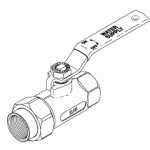 AMSCO/STERIS® REPLACEMENT BALL VALVE (3/4")