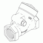 AMSCO/STERIS® REPLACEMENT CHECK VALVE (1/2")