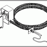 AIR TECHNIQUES REPLACEMENT REMOTE SOLENOID WATER VALVE ASSEMBLY