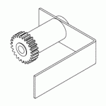 AIR TECHNIQUES REPLACEMENT "L" TRANSFER ARM ASSEMBLY
