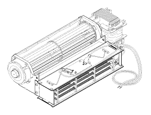 AIR TECHNIQUES REPLACEMENT HEATER AND FAN ASSEMBLY