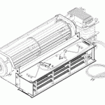 AIR TECHNIQUES REPLACEMENT HEATER AND FAN ASSEMBLY