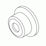 AIR TECHNIQUES REPLACEMENT “L” TRANSFER ARM BUSHING