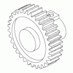 AIR TECHNIQUES REPLACEMENT MAIN DRIVE GEAR